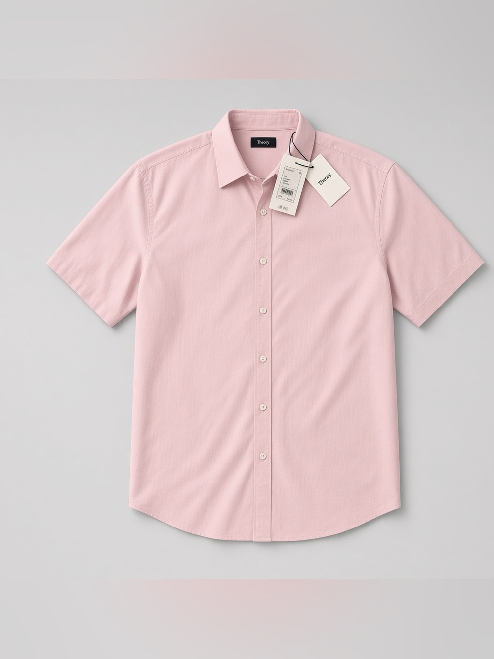 NWT Men’s Theory Soft Pink Sylvain Shirt XXL